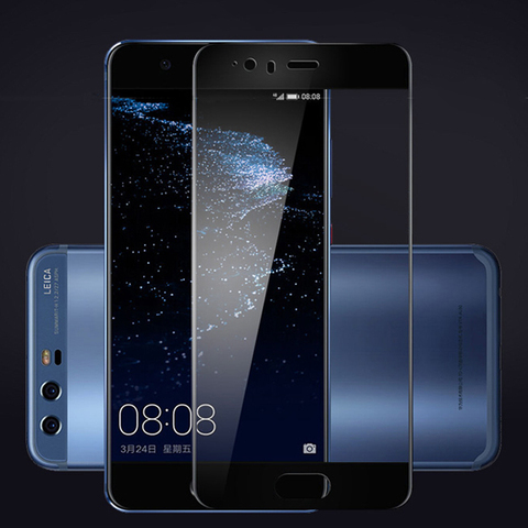 Full Cover Screen Protector Tempered Glass For Huawei P10 P20 P9 Lite 2017 Mate 10 Pro Nova 3 3i For Honor 10 Lite Toughened ► Photo 1/6