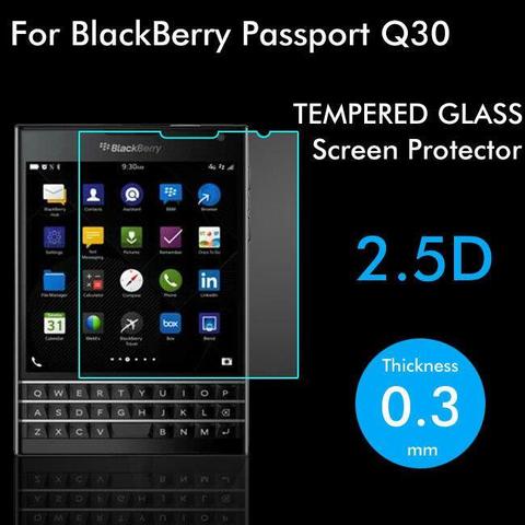 Tempered Glass For Blackberry Passport Screen Protector protective film For Blackberry Q30 Glass ► Photo 1/6