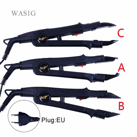 1pc JR-611 A/B/C tip Professional Hair Extension Fusion Iron Heat Connector Wand Iron Melting Tool+EU outlet ► Photo 1/6