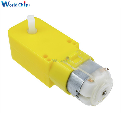 DC3V-6V DC Geared Motor TT Motor Magnetic Interference Smart Car Chassis 100 Rpm 190Rpm 240Rpm 100mA 120mA Without Wheel ► Photo 1/1