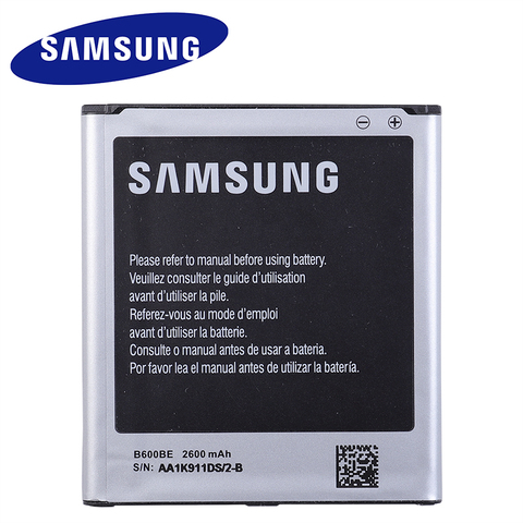 Samsung Original Battery B600BE B600BC For Samsung GALAXY S4 I9500 I9502 i9295 GT-I9505 I9508 I959 i337 i545 i959 2600mAh NFC ► Photo 1/3