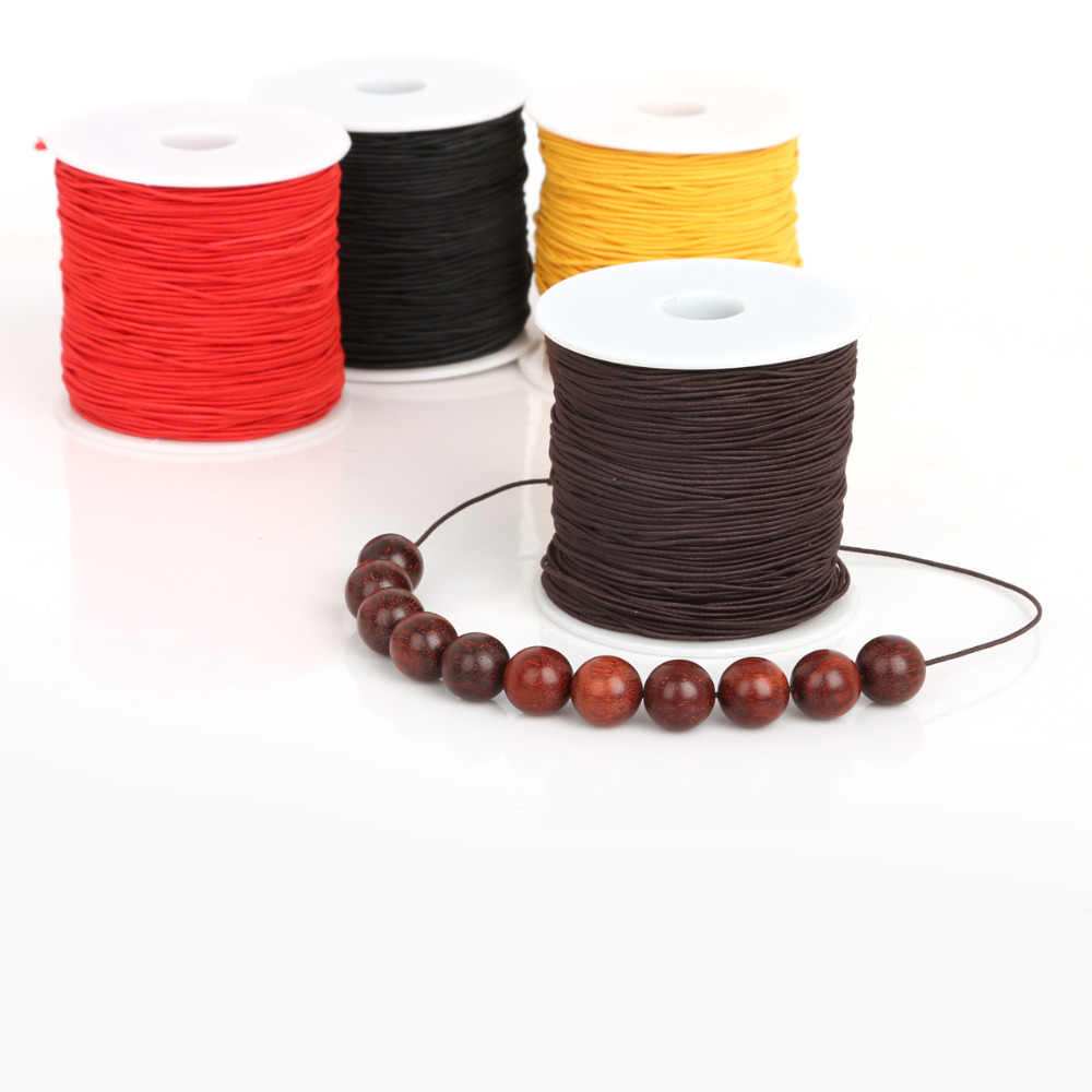 24 Color 100M 0.8mm 1mm 1.5mm 2mm Cotton Cord Nylon Cord Thread