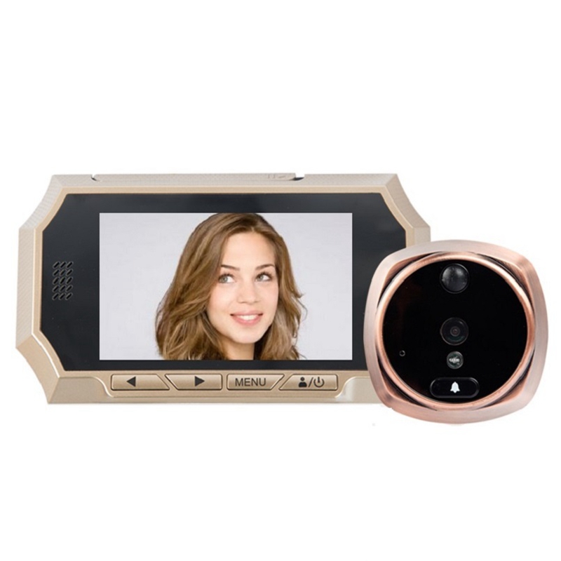 4.3" Screen Digital 160° Peephole Viewer Door Eye Doorbell Night Vision Camera 