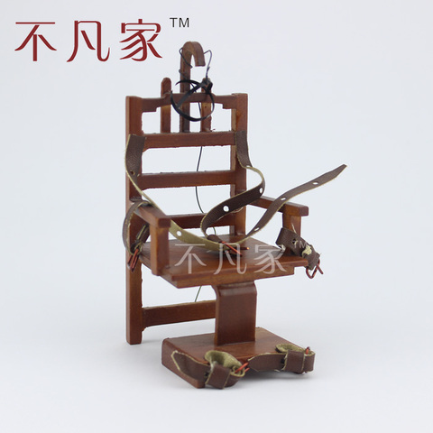 Dollhouse Miniature Furniture Cruel torture Electric chair 1/12 Scale ► Photo 1/1