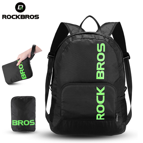 ROCKBROS Cycling Bike Bicycle Portable Foldable Rainproof Outdoor Bags Hiking Camping Sport Bags Travel Package Trunk Backpack ► Photo 1/6