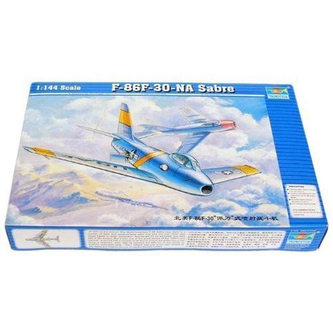 1:144 North American F-86 F-30 Sabre Jet Fighter Assembly Aircraft Model ► Photo 1/6