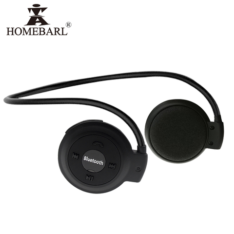 HOMEBARL 3D Mini 503 Mini503 Bluetooth 4.2 FM Headset Sport Wireless Headphones Music Stereo Earphones + 8GB 16GB Micro SD Card ► Photo 1/6