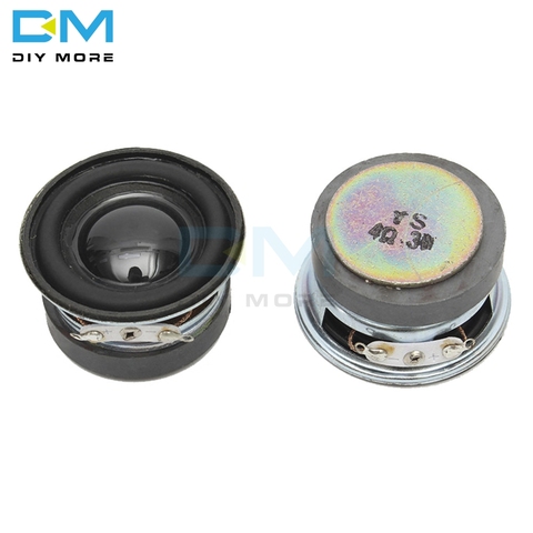 Acoustic Speaker 4 Ohm 3W 40MM Speaker 36MM External Magnetic Black Hat PU Edge Acoustic Components ► Photo 1/3