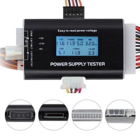 Digital LCD Display PC Computer Power Supply Tester Checker ATX Measuring Diagnostic Tester Tools Power Supply Tester ► Photo 1/6