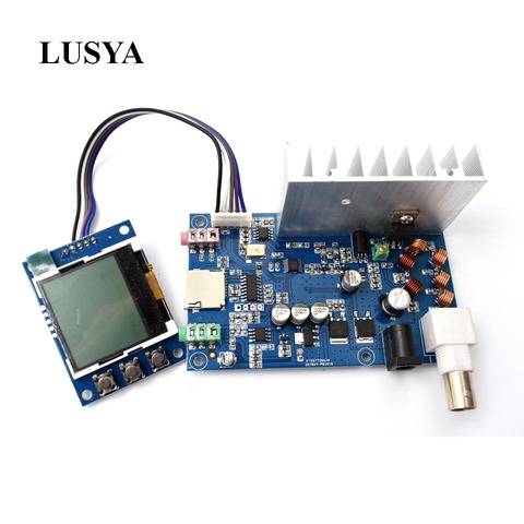 Lusya FM 5W 76M-108MHZ stereo PLL FM transmitter suite 7W max power frequency adjustable for hifi amplifier C5-007 ► Photo 1/6