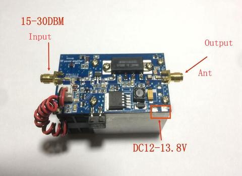 Half Duplex UHF Power Amplifier AMP For MMDVM Hotspot DMR, DPMR, P25, C4FM, SFK ► Photo 1/1