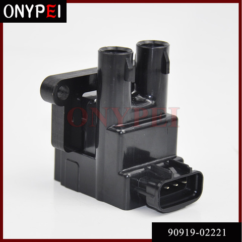 High Quality Ignition Coil 90919-02221 For Toyota Liteace SR40 Chaser SX100 Crown SXS13 3SFE 9091902221 90919 02221 ► Photo 1/4