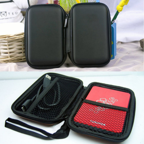 YOC-Portable Hard Disk Drive Shockproof Zipper Cover Bag Case 2.5