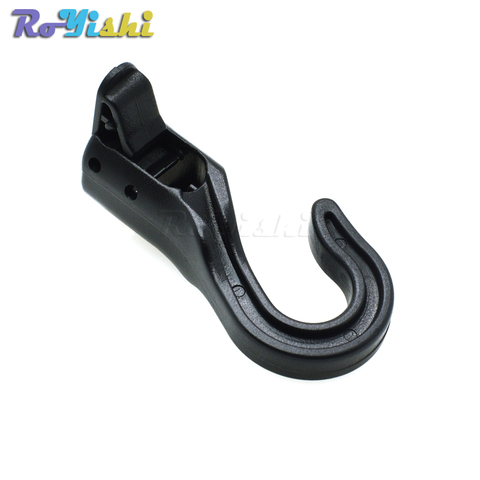 43*22mm Black Swivel Plastic Snap Hook For 6mm Cord Webbing Strap Luggage Bag ► Photo 1/6
