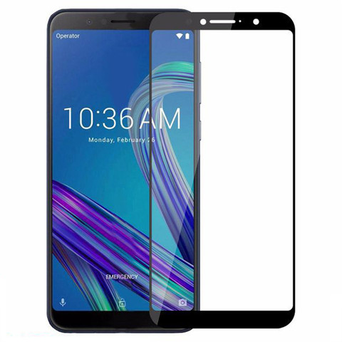 Full Glue Full Cover Tempered Glass For ASUS Zenfone MAX PRO (M1) ZB601KL Screen Protector protective film For ZB602KL glass ► Photo 1/6