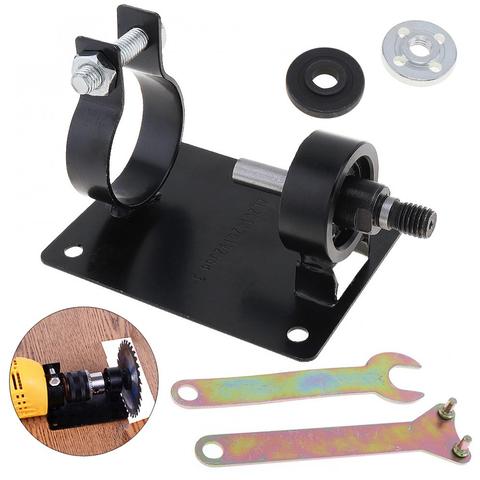 10mm Electric Drill Cutting Seat Stand Holder Set with 2 Wrenchs and 2 Gaskets for Polishing / Grinding /Cutting ► Photo 1/6