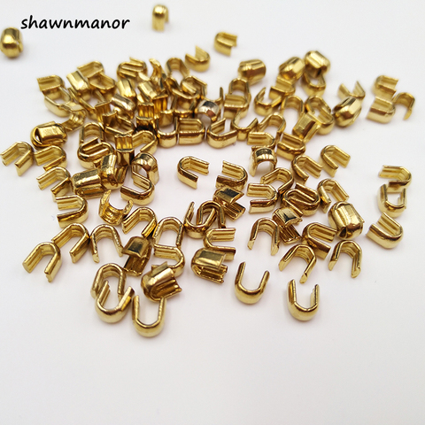 10Sets 5# Top Zipper Stopper Metal Zipper Slider For DIY Repair 5# Zippers Gold Color ► Photo 1/1