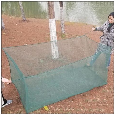 Finefish Fish Net Box Special Breeding Net Catch Fishing Nets Loach eel Farming Net Box Crawfish Escape ► Photo 1/5