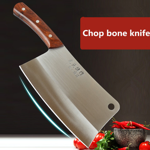 Free Shipping GTJ Forged Stainless Steel Kitchen Chop Bone Knife Chef Multifunctional Cutting Meat Vegetable Slicing Knives ► Photo 1/5