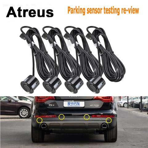 Atreus 4pc Car Parking Sensor Monitor Tracker Reversing Probe For Lexus Honda Civic Opel astra h j Mazda Kia Rio Ceed Volvo Lada ► Photo 1/1