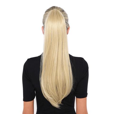 BHF Human Hair Ponytail Brazilian Remy Straight Ponytail Wrap Around Horsetail wig 60g 100g 120g Hairpieces Natural Tails ► Photo 1/6