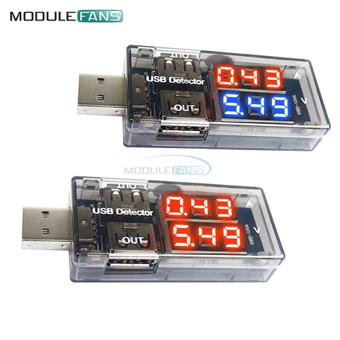 Dual Output USB Charger Doctor LED Digital Voltmeter AmmeterUSB Tester Voltage Meter Power Adapter Detector DC 3-7.5V 0-2.5A ► Photo 1/6