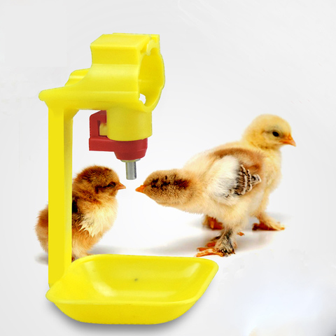 10pcs Chicken Drinking Fountain Hanging Cup Ball Nipple Drinkers Chicken Quail 25mm Pipe Automatic Nipple Waterer ► Photo 1/5