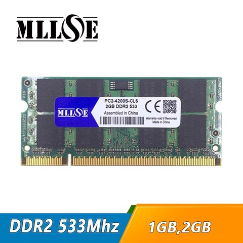 Sale memoria ram ddr2 1gb 2gb 4gb 533Mhz pc2-4200 sodimm notebook