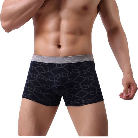 Best price cotton Men Boxer Soft Breathable Underwear Male Comfortable Solid Panties Underpants Boxer shorts Homme For Men 2022 ► Photo 1/6