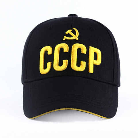 2022 new CCCP USSR Russische Hot Koop Stijl Baseball Cap Unisex Cap 3D embroidery borduren Beste kwaliteit Cap hats ► Photo 1/5