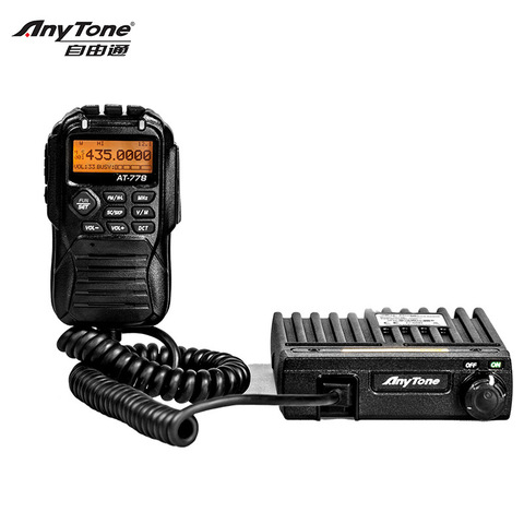 AT-778 Mobile Transeiver Wide Band 400-490MHz 25W Power Amateur/Professional Mode Anytone Car Intercom Radio Base Station ► Photo 1/1