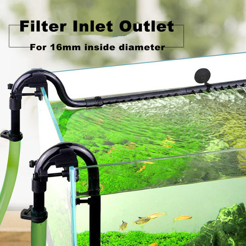 Sunsun Aquarium Filter Accessories Inflow Outflow Tube Components Fish Tank External Filter Inlet Outlet Pipe for 16mm Hose ► Photo 1/6