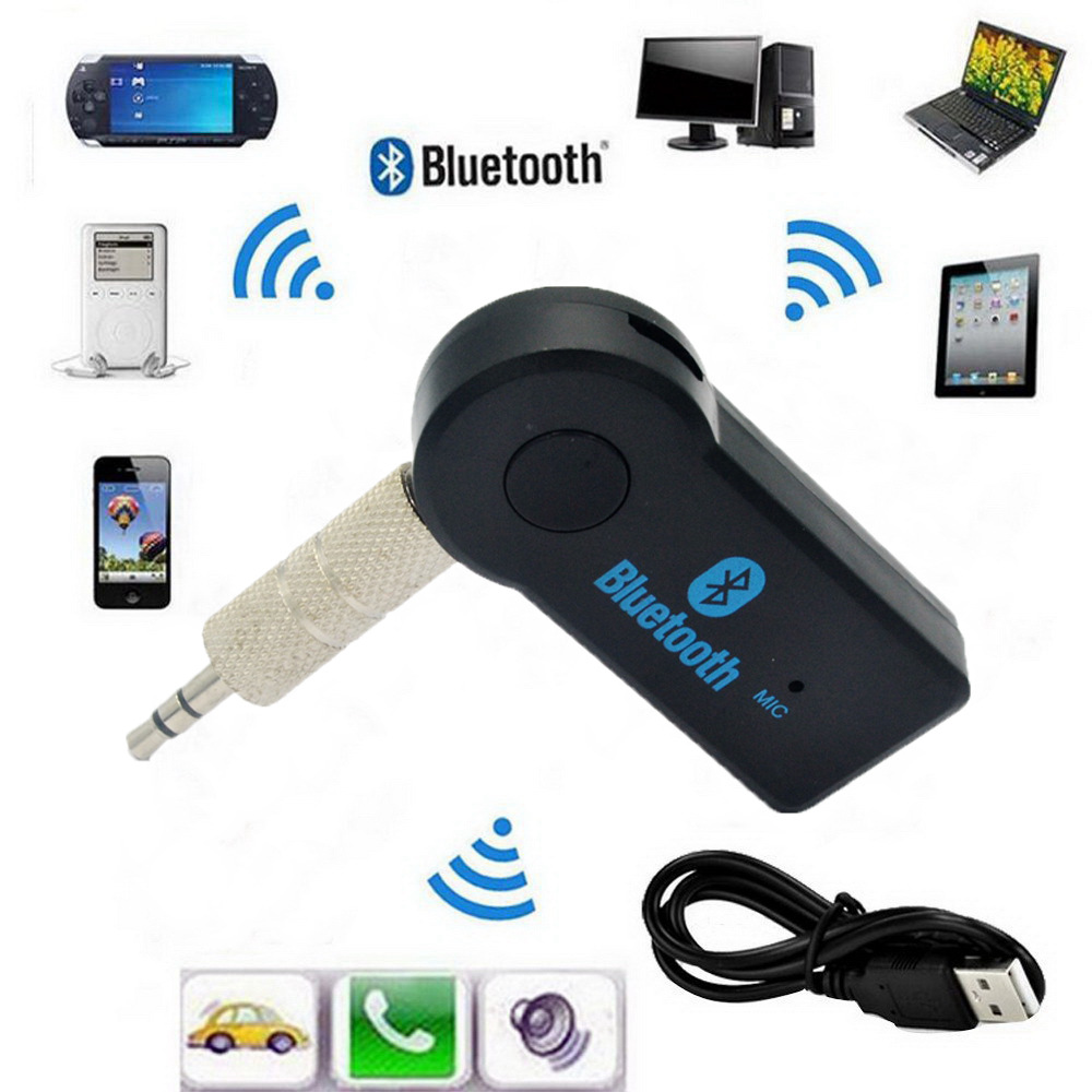 2 in 1 Wireless Bluetooth Music Audio 5.0 Receiver 3.5mm Streaming