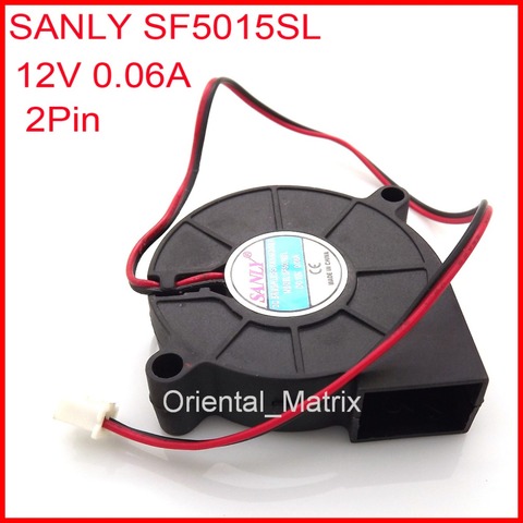 SF5015SL 12V 0.06A 50*50*15mm Ultra Quiet Humidifier Turbo Cooler Fan ► Photo 1/6