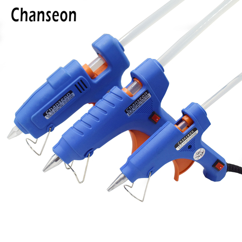 Chanseon 20W 40W 60-100W EU Hot Melt Glue Gun DIY Thermo Electric Silicone Adhesive Gun Heat Temperature Tool  Glue Stick ► Photo 1/6