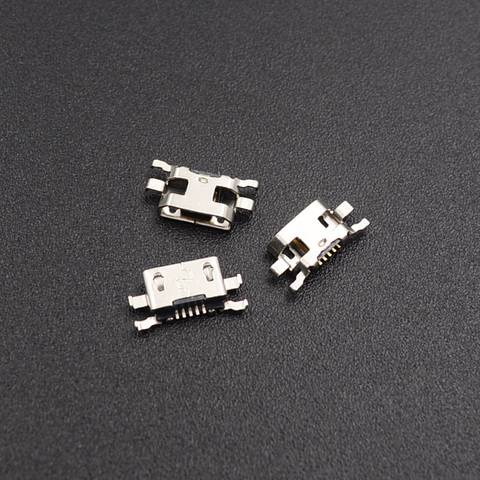 10pcs Micro USB Jack Connector Female 5 pin Charging Socket For Motorola Moto G2 G+1 XT1063 XT1064 XT1068 XT1069 ► Photo 1/3