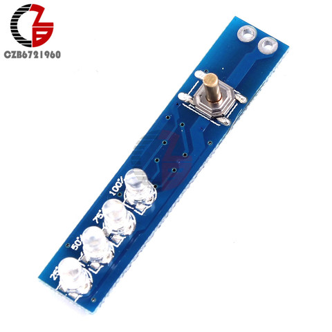 1S/2S/3S/4S 18650 Li Ion Lithium Battery Capacity Indicator Display Board For 4S Battery LED Power Level Tester Board Panel ► Photo 1/5