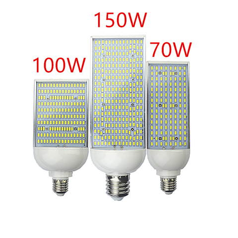 LED Street Lights Bulb 70W 100W 120W 150W Road Highway Garden Park Street Light E26 E27 E39 E40 85-265V Lamp Outdoor Lighting ► Photo 1/2