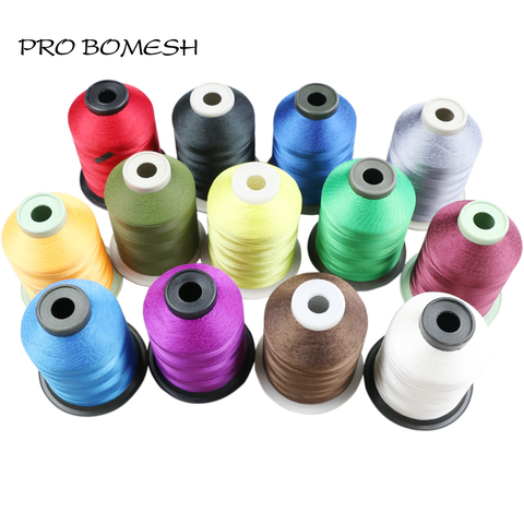Pro Bomesh 1pcs/pack 2000m 13 Colors 150D Nylon Thread Wrap Guide Refit Repair Rod Component DIY Rod Building Accessory Pole ► Photo 1/6
