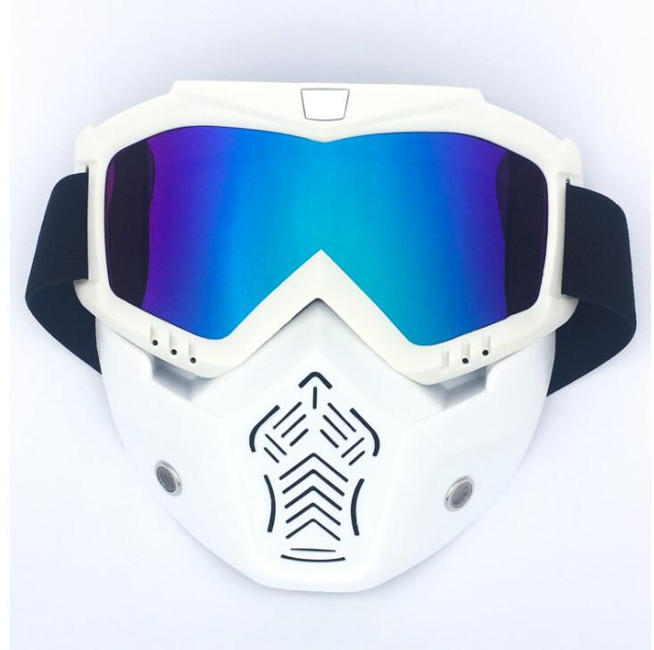 Hot Sales Modular Mask Detachable Goggles And Mouth Filter Perfect for Open Face 