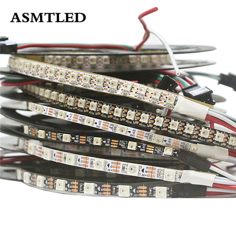 5V width 4mm 5mm 7mm Individual Addressable LED Pixel Strip WS2812B narrow width WS2812 3535 5050 RGB LED Chasing Digital lamp ► Photo 1/1