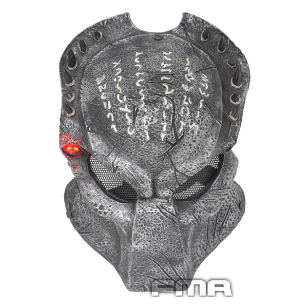War Game Airsoft Paintball Strike Protection Predator Alien Hunter Lighting Mask 
