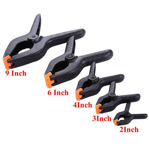 2/3/4/6/9inch Adjustable Plastic Spring Clamps for Woodworking Tools Wood Working Tools Carpentry Clamps Ferramentas Outils ► Photo 1/6