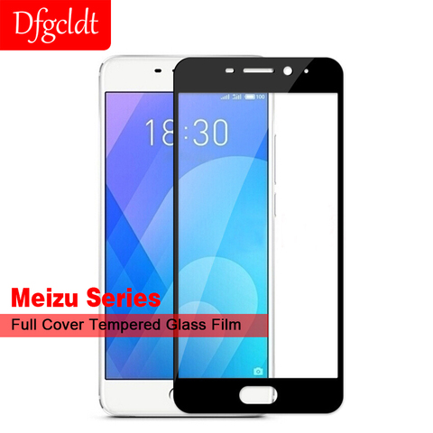 Full Cover Tempered Glass for Meizu M6S M3S Mini M5 M5S U10 U20 Protective Film for Meizu M6 M5 M3 Note Glass Phone Clean Cover ► Photo 1/6