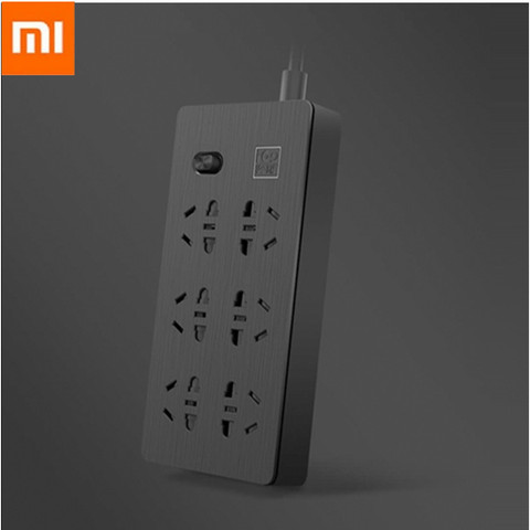 Xiaomi Youpin Universal Charging Power Strip 6 Outlets 6-position Patch Panel Electrical Socket Extension Socket 220v ► Photo 1/5