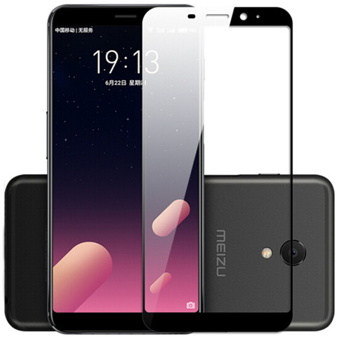 Full Cover Tempered Glass For Meizu M6 M6S M6T M6 Note mblu S6 Meilan MS6 M6Note 6T T6 Screen Protector Protective Film ► Photo 1/6