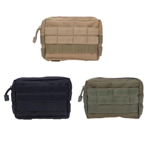 Outdoor Military Molle Pouch Bag Utility EDC Tool Waist Pack Tactical Pouch Phone Holder Case Camping Tool Pocket Hunting Bag ► Photo 1/6