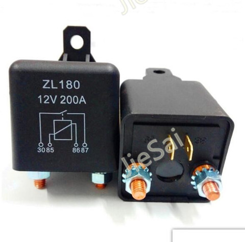 high power continuous-duty relay and Starting relay Automotive relays 200A 12VDC contactor for car ► Photo 1/1