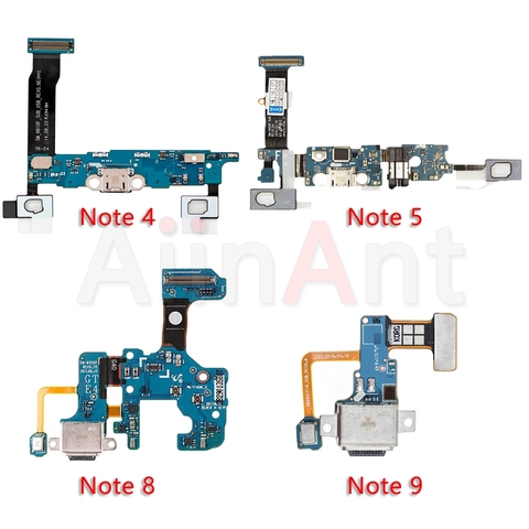 Original USB Port Charger Dock Connector Charging Flex Cable For Samsung Galaxy Note 4 5 8 9 N910F N920F N950F N960F ► Photo 1/1