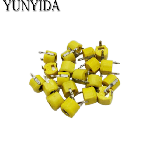 Free Shipping 20pcs,JML06-1-40P 40pf 6mm JML06-1 DIP trimmer Adjustable capacitor ► Photo 1/1